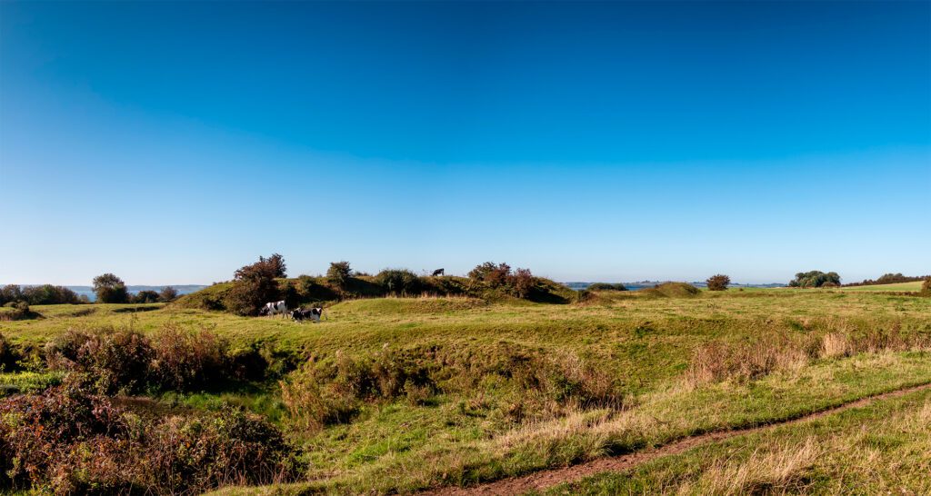 Dybbøl Banke in Südjütland