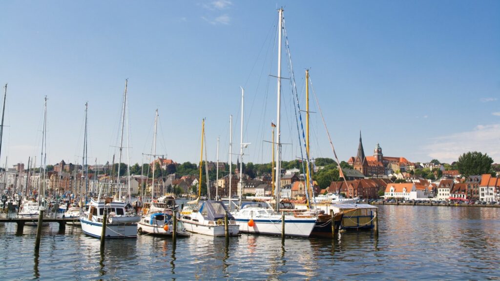 Der Hafen in Flensburg