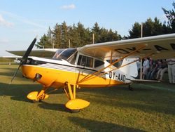 Flugzeug in Dänemark