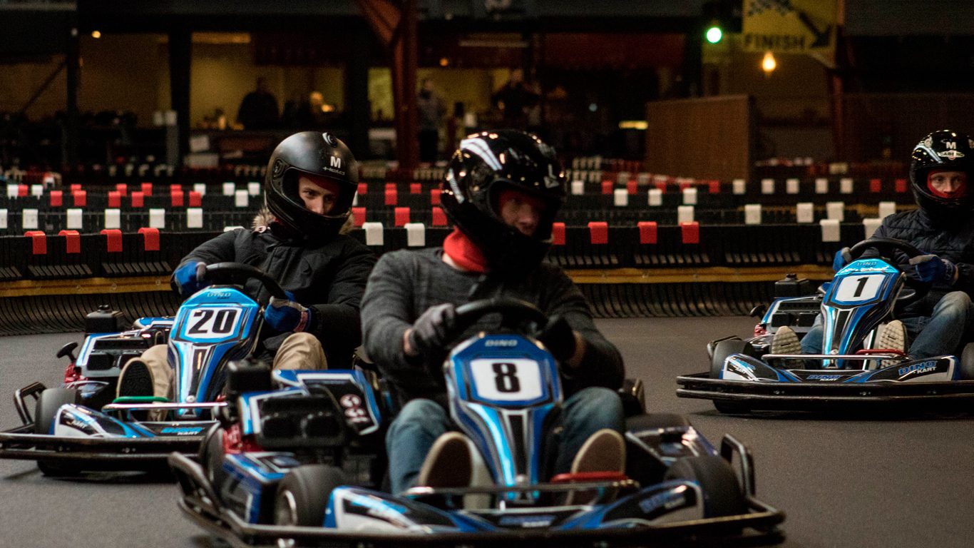 Go Kart in Action House