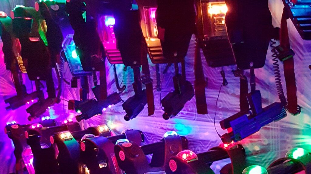 Lasergame in Action House