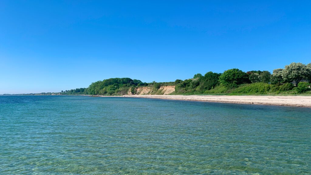Strand bei Mommark auf der Insel Alsen