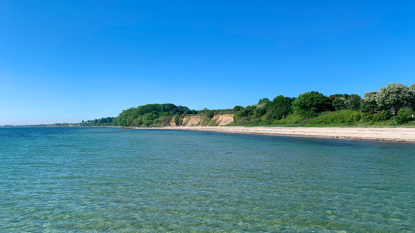 Strand bei Mommark auf der Insel Alsen