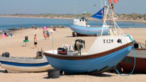 Der Strand bei Vorupör