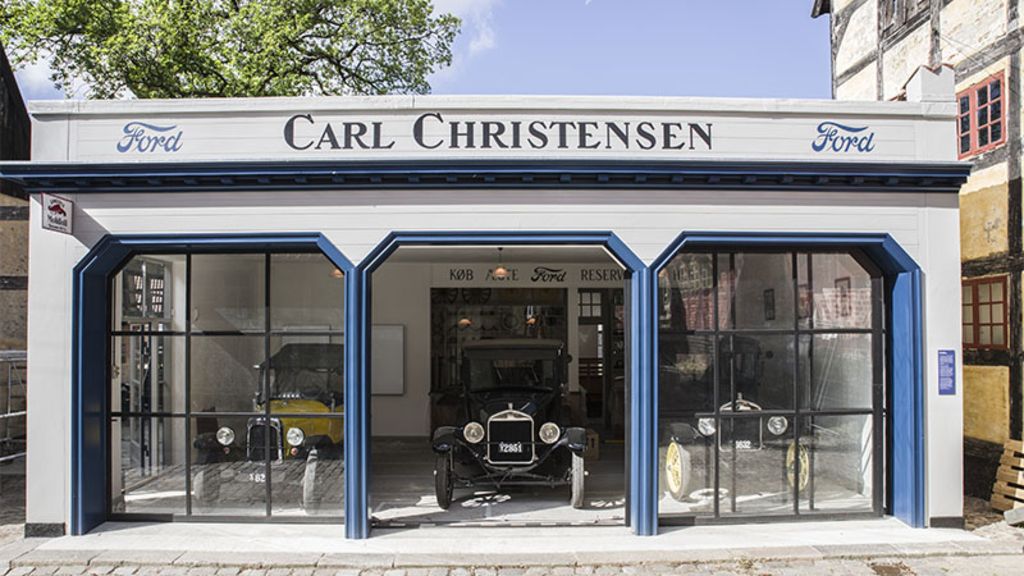 Carl Christensen in Den Gamle By in Aarhus