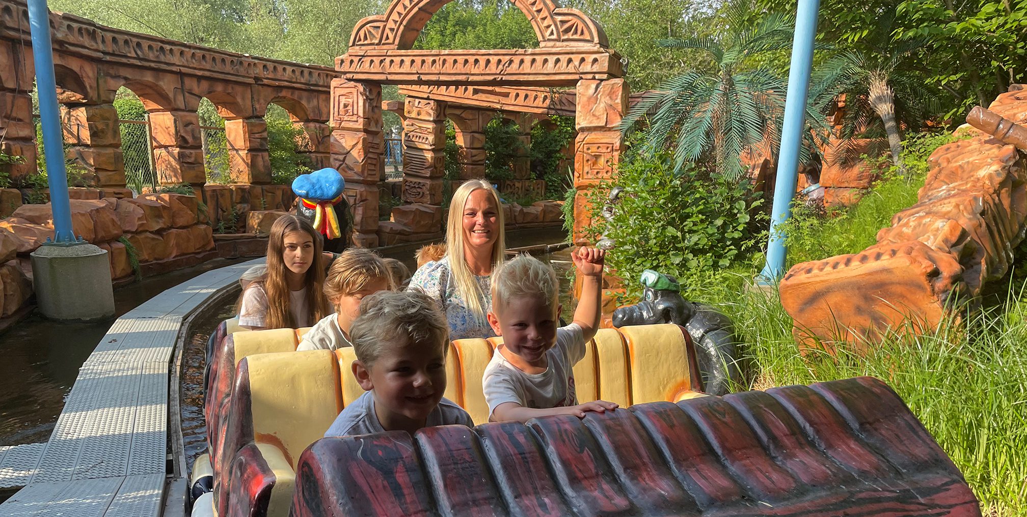 Familie in Bonbon land