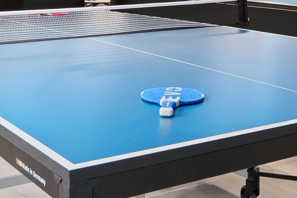 Tischtennis im Ferienhaus in Dänemark spielen