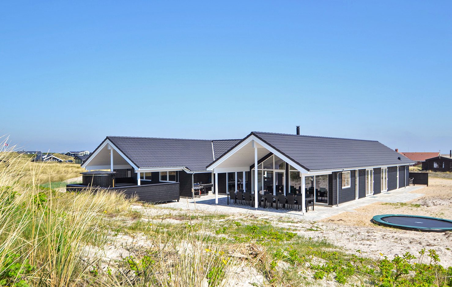 Ferienhaus in Dänemark am Strand
