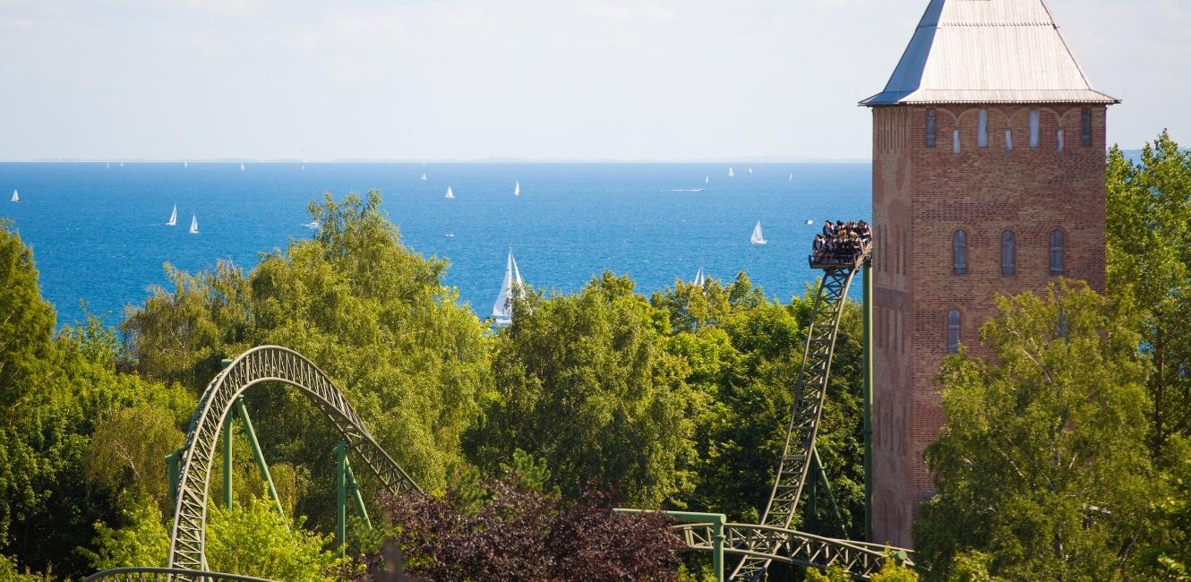 Blick vom Hansa Park