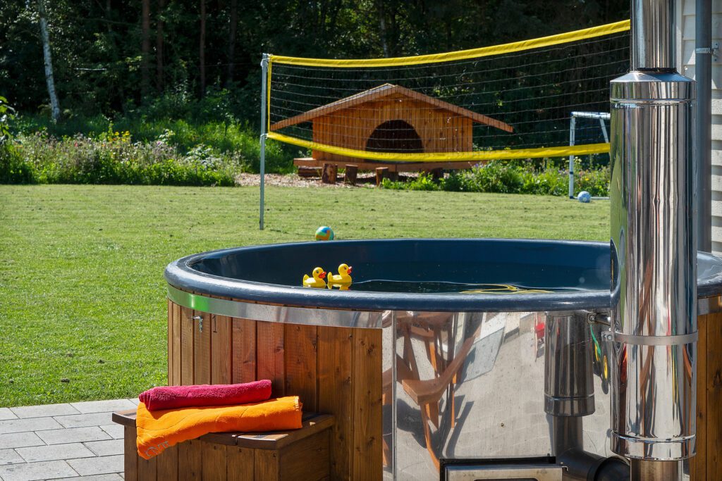 Ferienhaus in Dänemark mit Hot Tub im Freien