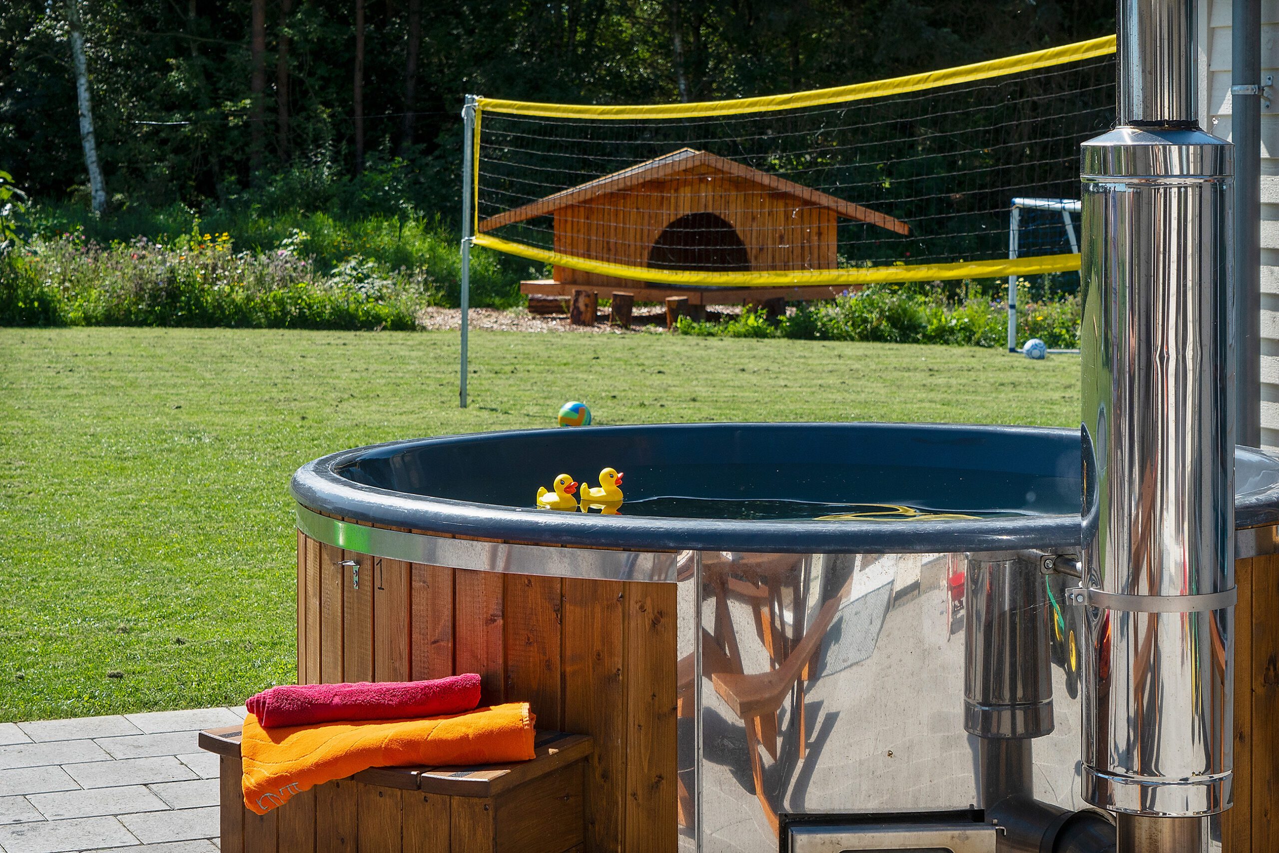 Ferienhaus in Dänemark mit Hot Tub im Freien