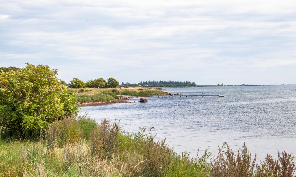 Die Luxusferienhäuser bei Hummingen Strand liegen an der Ostsee Dänemarks auf Lolland