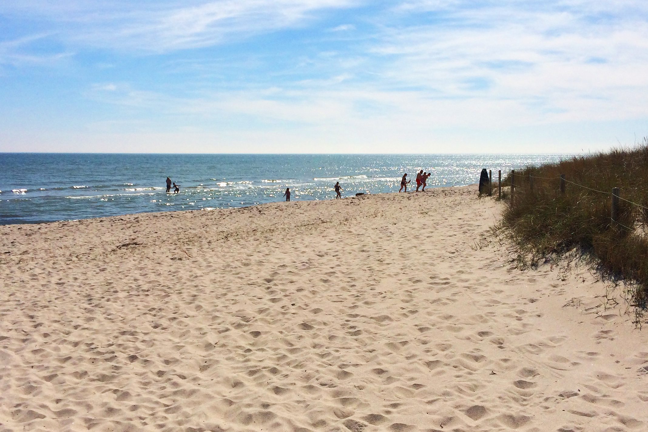 Der Strand auf Falster nah am Ferienhaus mit Pool in Marielyst