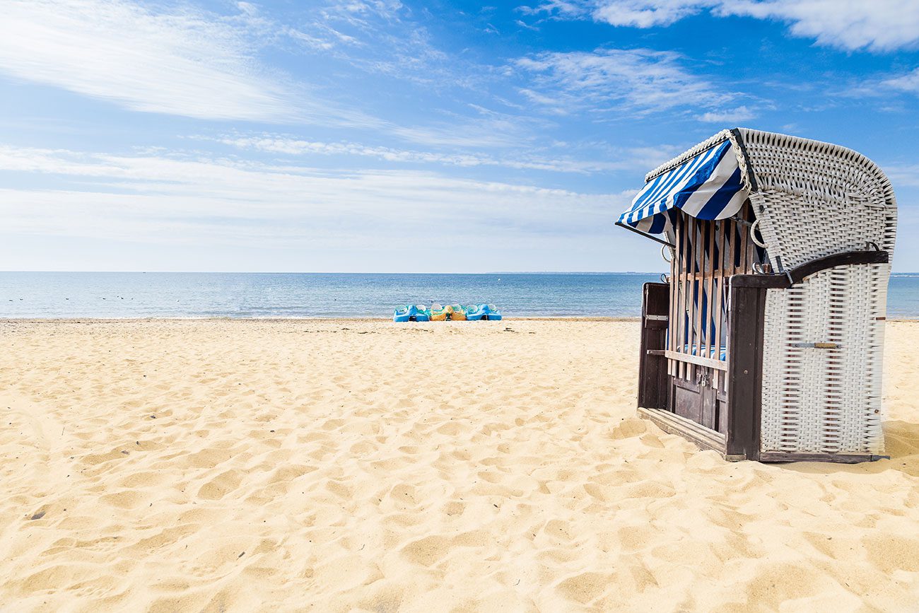 Strand bei Olpenitz an der Ostsee