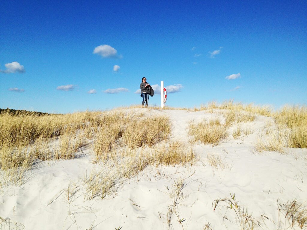 Der Strand von Dueodde auf Bornholm