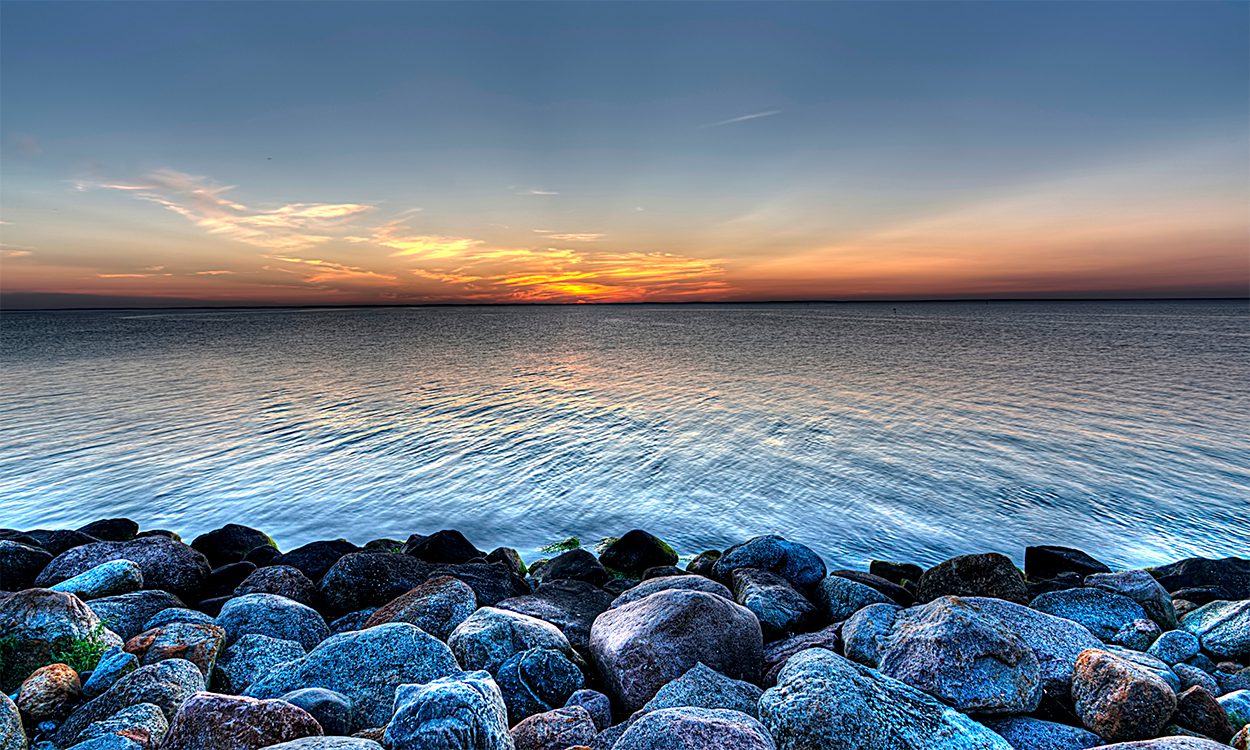 Ostseeküste bei Lohals auf Insel Langeland
