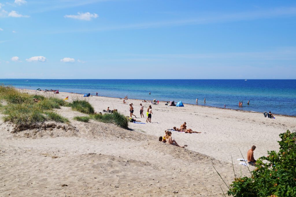 der Strand von Tisvildeleje