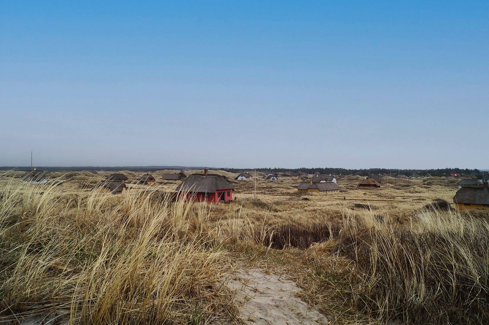 Landschaft in Vester Husby in Westjütland