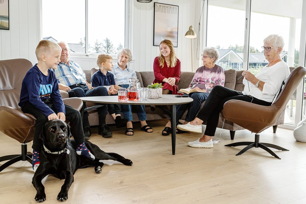 Großes Ferienhaus mit Hund und der ganzen Familie in Dänemark