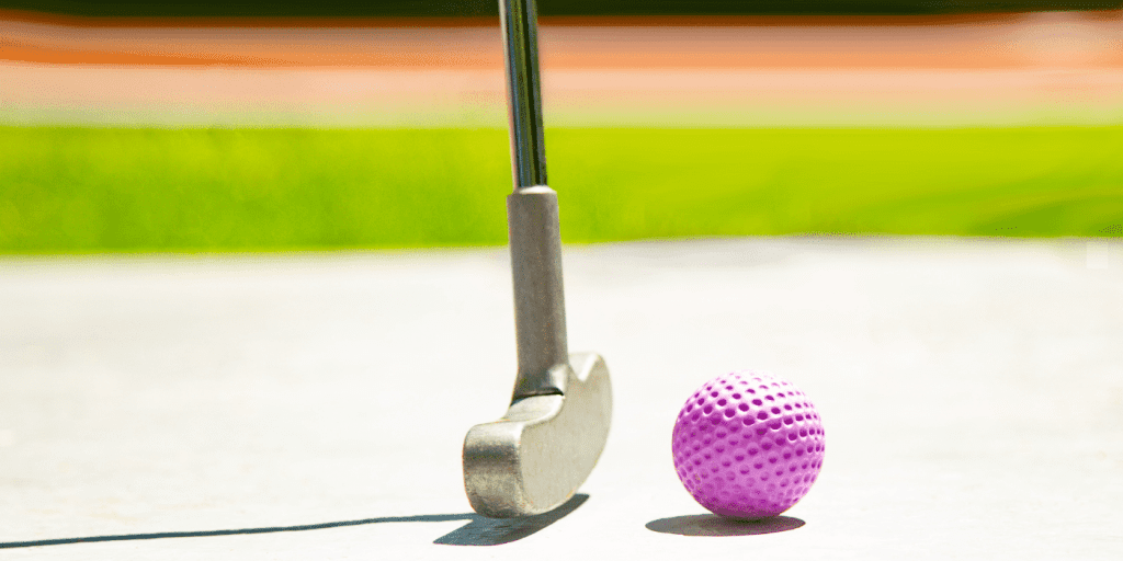 Minigolfanlage in Dänemark