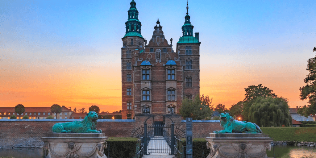 Schloss Rosenborg befindet sich im königlichen Gartens Kongens Have