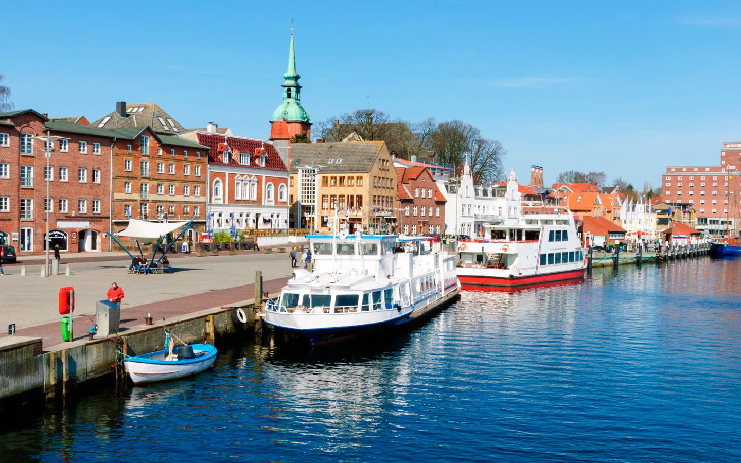 Schleiraddampfer in Kappeln