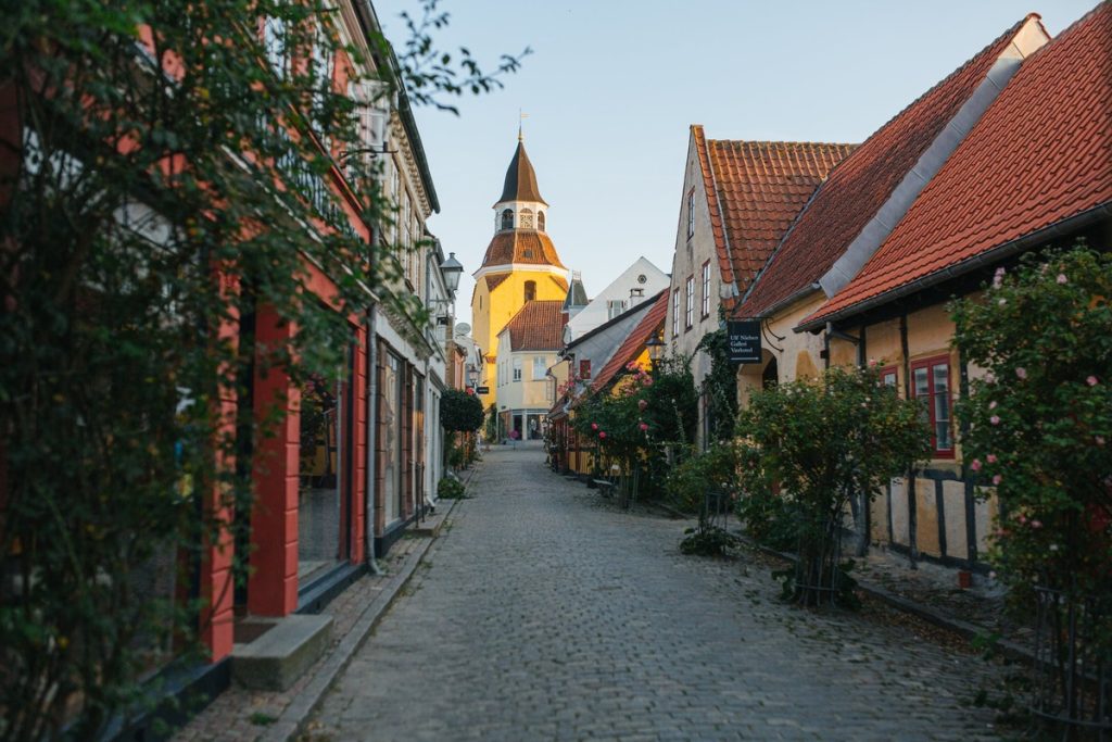 Altstadt von Faaborg auf Fünen