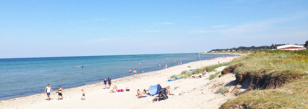 Fjellerup am Strand in Dänemark