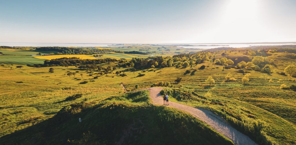 Mols Bjerge in Ostjütland am Ferienhaus in Dänemark