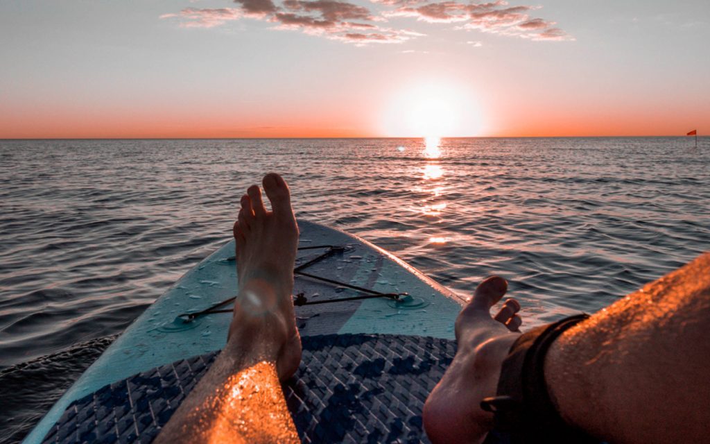 Wassersport an der Dänischen Nordsee