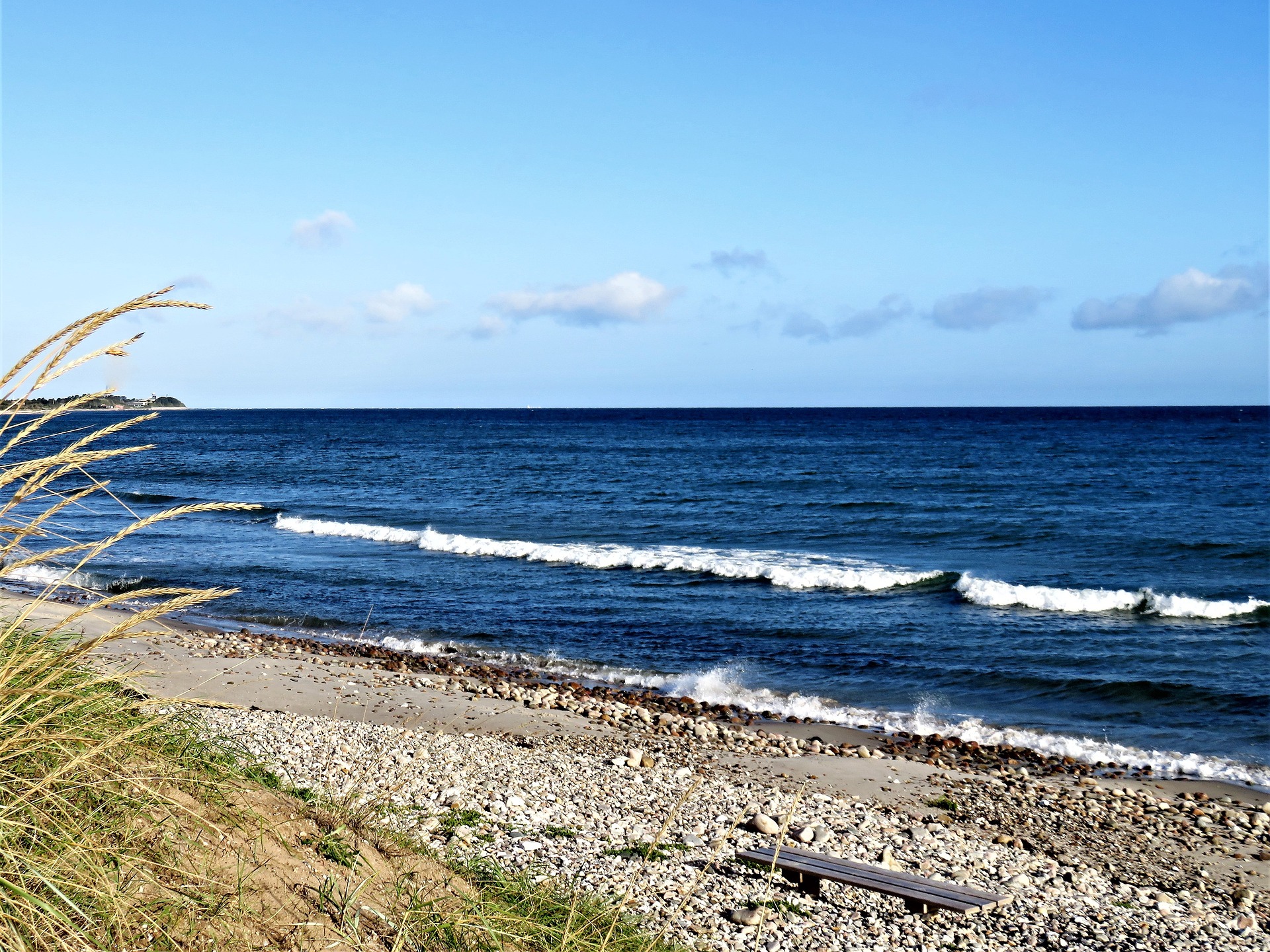 Strand an der dänischen Ostsee