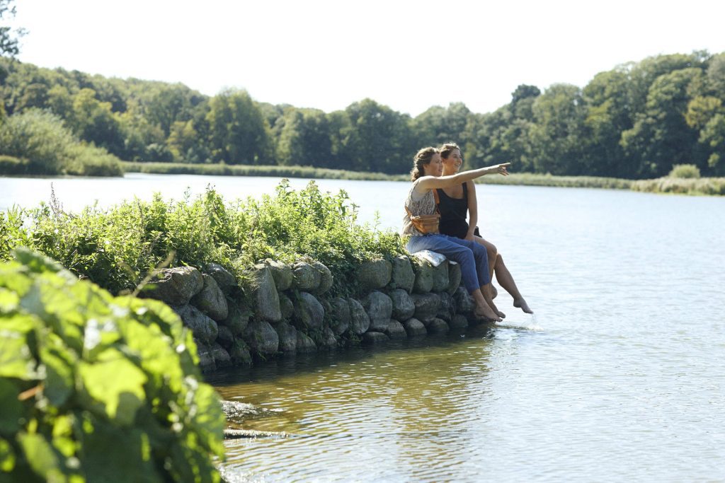 Besuch beim Valdemar Schloss auf der Insel Tåsinge bei Svendborg.