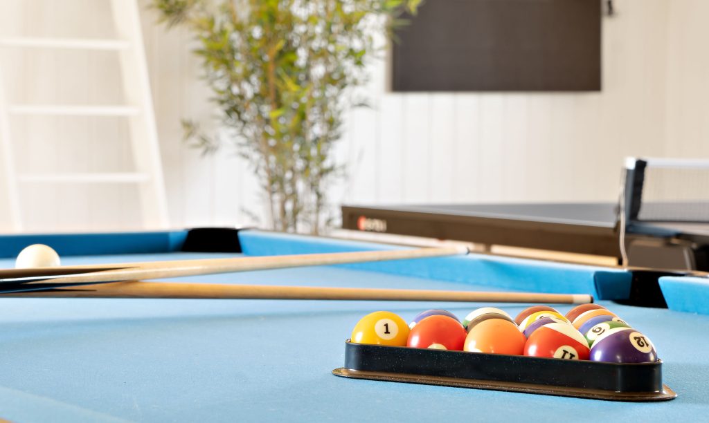 Billard i sommerhuset