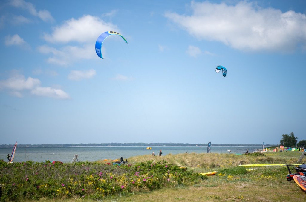 An der Ostseeküste am Kattegat beim Lynæs Strand