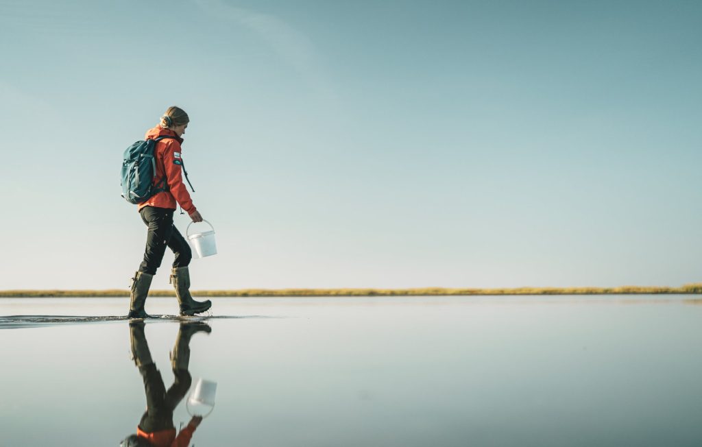 Wattenmeer an der Nordseee Dänemarks