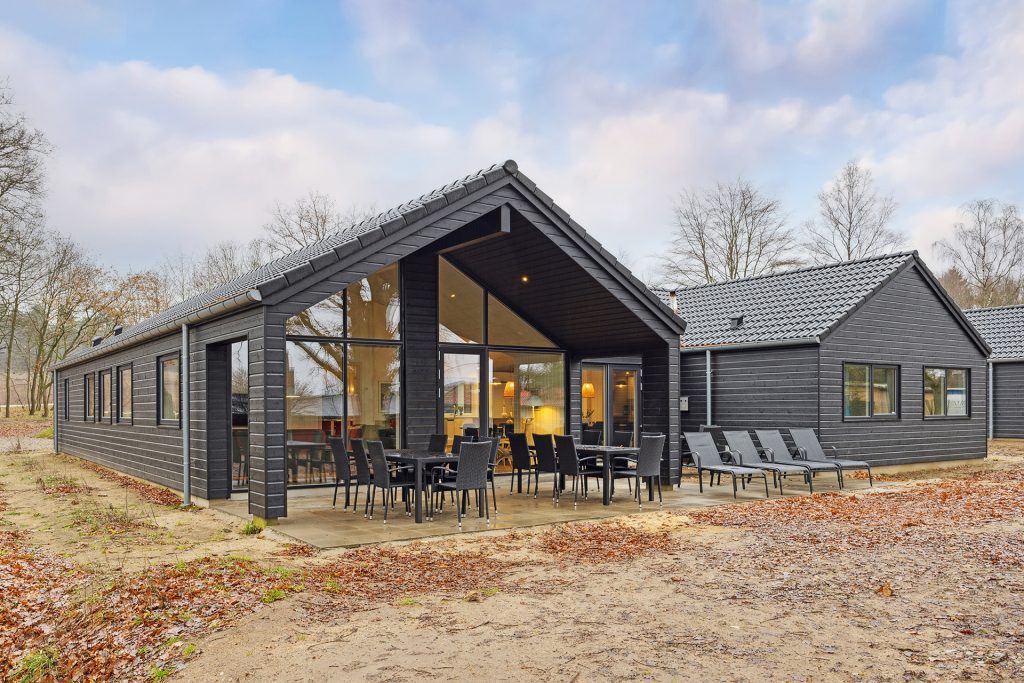 Großes Ferienhaus in Dänemark im Herbst