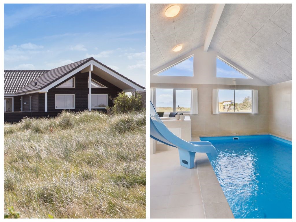 Ferienhaus mit privatem Innenpool in Vorupør, Thy