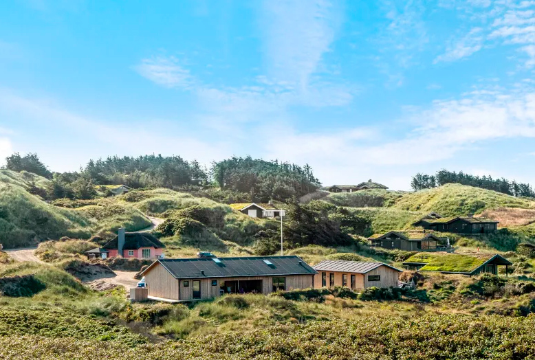 12 Personen Ferienhaus Dänemark in den Dünen bei Grönhöj
